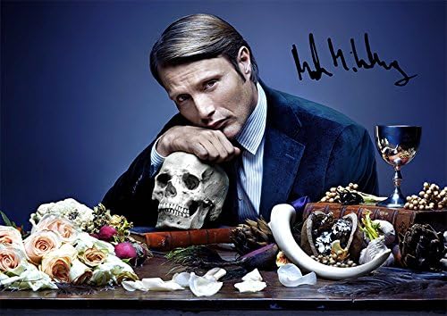 Hannibal Tv Print Mads Mikkelsen (11.7" X 8.3")