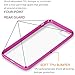 Pofesun Clear Case for iPhone 8 /iPhone 7, Transparent Shock-Absorption Hybrid Bumper Case, Anti-Scratch Back Cover with Colorful TPE Frame Compatible with iPhone 7/8 (4.7