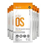 KETO//OS Orange Dream 2.1 No Caffeine, BHB Salts Ketogenic Supplement - Beta Hydroxybutyrates Exogenous Ketones for Fat Loss, Workout Energy Boost and Weight Management through Fast Ketosis, 5 Sachets