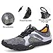 hiitave Unisex Trail Running Barefoot Shoes Lightweight Gym Athletic Walking Shoes for Outdoor Sports Cross Trainer