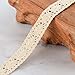 VU100 Edging Lace Ribbon/Trim, Natural Cotton Crochet Sewing Lace, for DIY Crafts Gifts Wrapping Party Baby Bridal Shower Wedding Decoration(1/2 Inch Wide 10 Yards Cream)