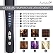AsaVea Hair Straightening Brush 2, Anti-scald Patented Design, Great Styler at Home, White/Black
