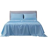 Angel Bedding Bed Sheet Set - Brushed Microfiber 1800 Bedding - (Deep Pocket Fits Upto 15 Inch) - Wrinkle, Fade, Stain Resist