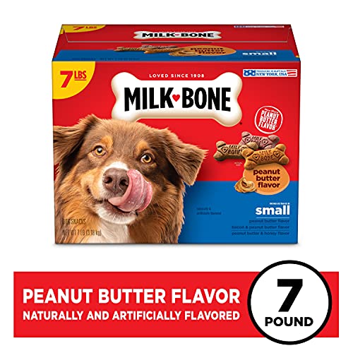 MilkBone Peanut Butter Flavor Dog Treats, Small Biscuits, 7 Pounds Pricepulse