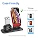 Wireless Charger, 3 in 1 Charging Station for A pple, Wireless Charging Stand A pple Watch Charger for A pple Watch and i Phone Air pod Compatible for i Watch 5-1 Air pods1 2 i Phone X/XS/XR/Xs Max/