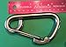 US STAINLESS Stainless Steel 316 Spring Hook Carabiner 1/2