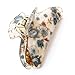 Hair Claw - TOOGOO(R) Woman Dark Blue Florals Pattern Plastic Hair Claw Clip Clamp