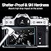 QIBOX Compatible with Fujifilm X-T30 Screen Protector, 3-Pack Tempered Glass LCD Protective Screen Guard Compatible for Fujifilm X-T30 X-T100 X-E3 X-A1 X-A2 X-M1 X-T20 X-T10 X30 Panasonic Lumix lx100