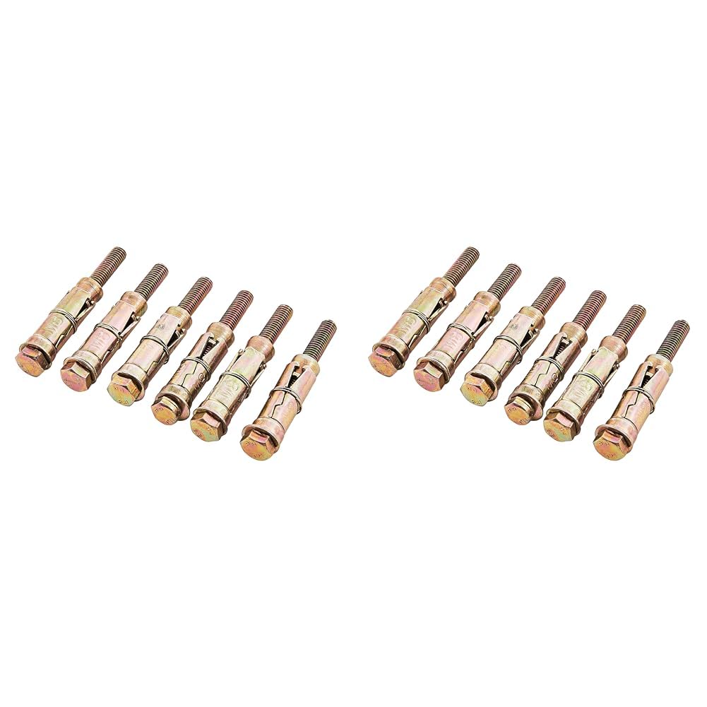 Amtech S5930 6 Piece M8 x 75mm Expansion Bolts (Pack of 2)