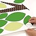RoomMates RMK1319GM Dotted Tree Peel and Stick Wall Decals , Green