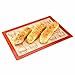 VFAD ] Baking Mat Set, FDA Non Stick Silicone Reusable Baking Mats with Measurements for Toaster Oven 2 Pcs Half Sheet & 1 Pc Small Toaster Oven Size Pastry Mats