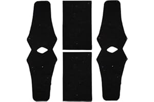 IOKHEIRA ARCHERY 2/4Set Arrow Rest Sticker, Anti-Slip Archery Sticker Pad for for QAD HDX Drop Away Compound Bow Rest