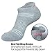 LITERRA Womens Ankle Socks 6-Pairs Athletic Running Sport Socks With Cushioned Sole