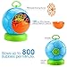Fansteck Bubble Machine, Durable and Portable Automatic 800+ Bubble Machine for Kids, with 3 Bottles of Bubble Solution and 2 Extra Manual Bubble Wands, Easy to Use for Christmas, Parties, Wedding