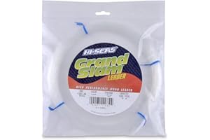 HI-SEAS Grand Slam Monofilament Fishing Leader - Superior Strong Clear Black, for Freshwater & Saltwater Big Game Bottom Fishing, Trolling