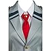 Valecos Cosplay Boku No Hero Academia My Hero Academia, Gray, Size Large