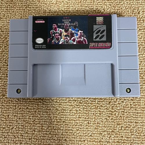 Seal-A-Deal Tecmo Basketball 2023 Reproduction 16 Bit Game Cartridge Very Rare Vintage Classic