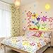 Canserin Removable Flower Butterfly Decor for Kids