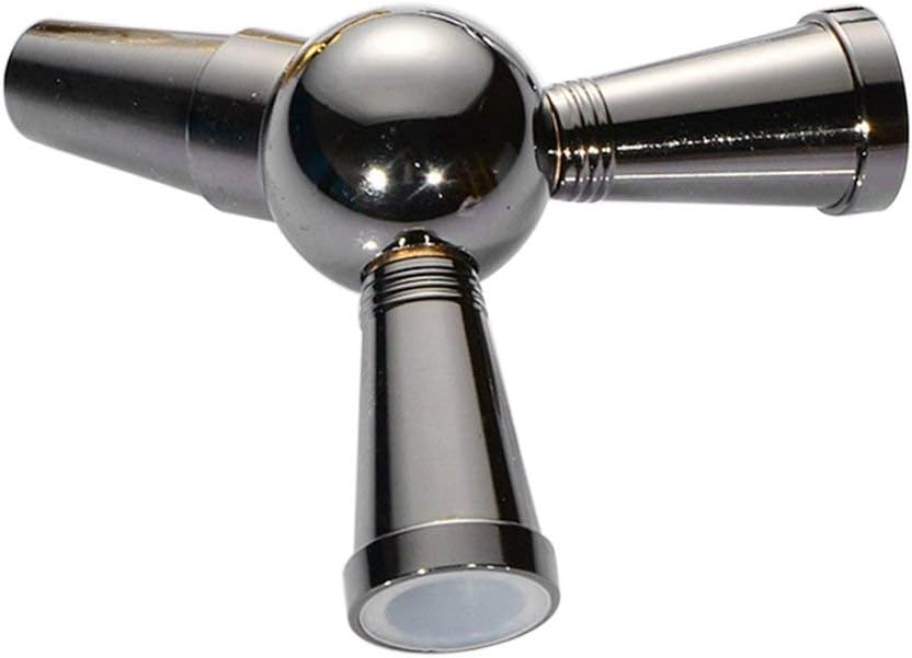 HIPENGYANBAIHU Adaptador de Manguera de uno a Dos Vástago de Aluminio Shisha Hookah Conexión de Pipa de Fumar Junta Bifurcar Accesorios de Manguera Shisha