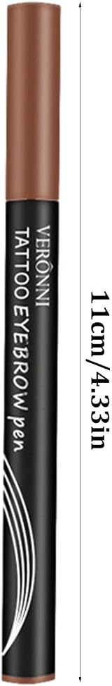 Fovolat Anjoize 4-Tip Microblade Eyebrow Pencil Waterproof Smudge-Proof Makeup view 6
