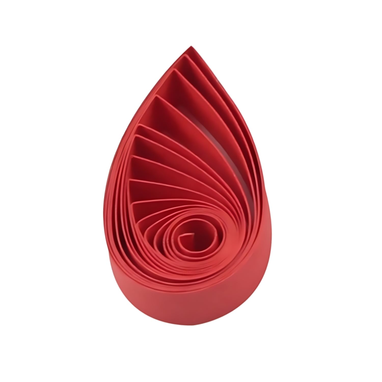 Paper Quilling Strips Set, Quilling Papers 5mm Red Paper Strips 120 Pieces 54cm Length Red