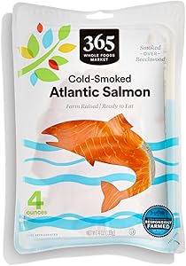 365 by Whole Foods Market Cold Smoked Atlantic Salmon, 4 OZ