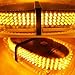 Zento Deals New Bright Amber 240-LED Strobe Light Warning Emergency Flashing Car Truck Construction Car Vehicle Safety w/Magnetic Base