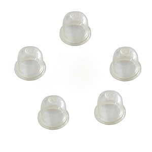 Poweka New Pack of 5 Replace Primer Bulb Bulbs Pump For Ryobi Craftsman Homelite P/n 561635001 Zama 0057003 0057004 Echo 12538108660