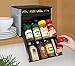 YouCopia SpiceStack Spice Rack Organizer, 24 Bottle, Silver