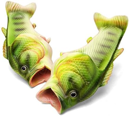 Cute Fish Slippers Non-slip Casual Sandals for Men, Women and Kids Novelty Gifts by Vitoki