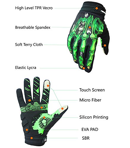 image for RIGWARL Cycling Gloves Mountain Bike Gloves Bicycle Riding Gloves Touc