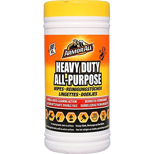 Armor All GAA76080ML Heavy Duty All-Purpose Wipes 80 Wipes