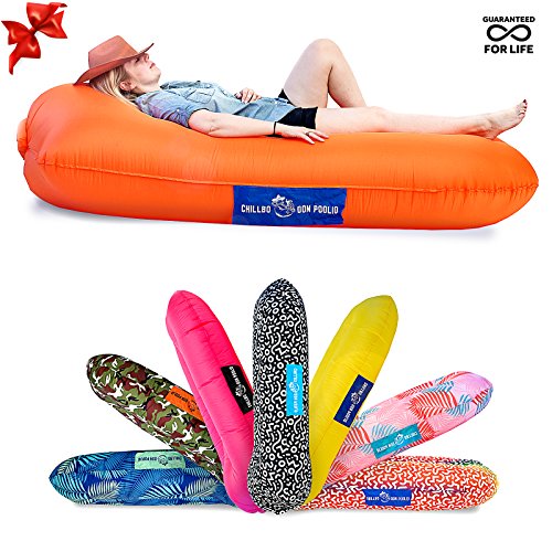 Chillbo DON POOLIO Best Pool Floats BRAND NEW DESIGN Inflatable Lounger River Float Air Lounge Hammock Sun Bed Pool Toy Floating Mattress (PATENT PENDING) - Thumbnail 7