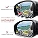 POMFW Blind Spot Mirror, 2 inch Rearview Convex Side Mirrors for Cars SUV Truck Van Stick on 3M Adhesive, Rear View HD Glass Frameless Sway Rotate adjustable Wide Angle 2PCS (Round)