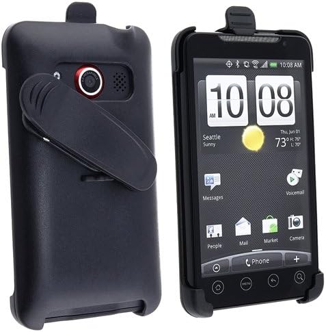 eForCity Swivel Holster Compatible with HTC EVO 4G