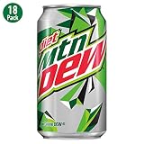 Diet Mtn Dew, 12 Fl Oz Cans, Pack of 18 (Packaging May Vary)