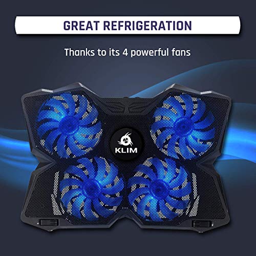 KLIM™ Wind Laptop Cooling Pad The Most Powerful Rapid Action