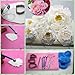 OKUBOX BT11 4pcs Set of Peony Flower Cutter Decor Fondant Cake Cutters Stainless Steel for Cutter Flower Cutter Cake Decorating Moulds Pastry Baking Mould