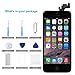 Screen Replacement for iPhone 5 [Black] - Giorefix LCD Touch Display Digitizer Include Home Button Full Pre-Assembly Kit with Repair Tools and Screen Protector
