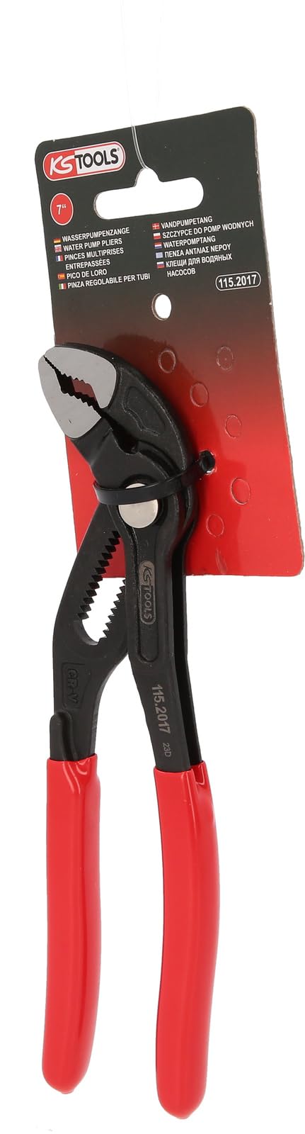 KS Tools 115.2017 Wasserpumpenzange, 178 mm 4