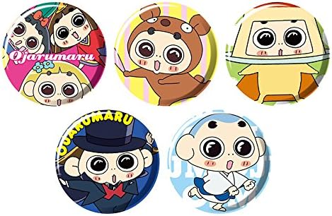 Amazon おじゃる丸 缶バッジ コスプレおじゃる5種セット アニメ 萌えグッズ 通販