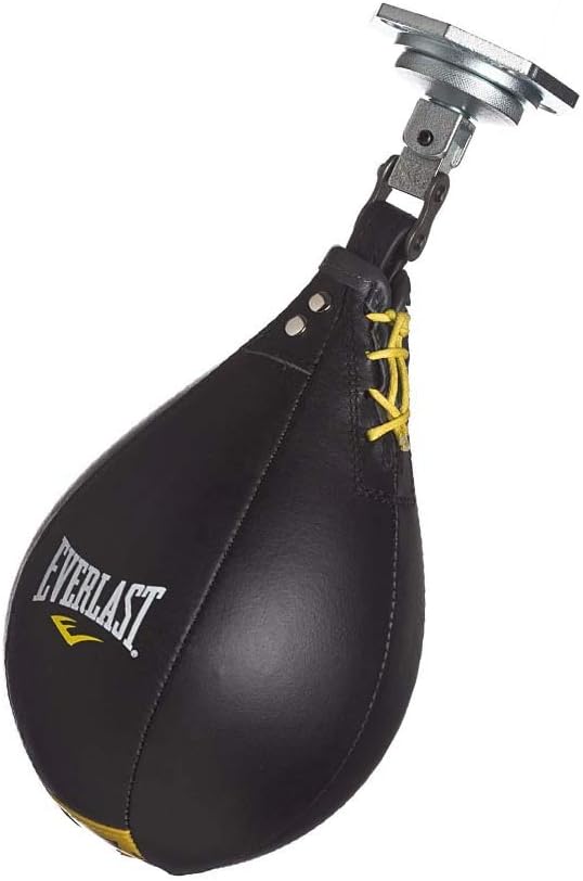 Everlast 4241 Leather Speed Bag (Medium) : Speed Punching Bags : Sports & Outdoors