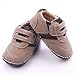 Lidiano Baby Boy Toddler Dull Polish Non Slip Rubber Sole Sneakers 0-18 Months (12-18 Months, Camel)