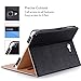 ProCase Galaxy Tab A 10.1 with S Pen Case 2016 Old Model - Stand Folio Case Cover for Galaxy Tab A 10.1 Inch Tablet with S Pen SM-P580, with Multiple Viewing Angles, Document Card Pocket - Black
