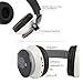 dB Bluetooth Headphones On Ear - Wireless Headset Hi Fi Stereo Sound Deep Bass , Active Noise Cancelling, For Fitness, Travel, Foldable, Soft Protein Ear Pad, Built in Mic, PC/Tablet, Cell Phone, TV