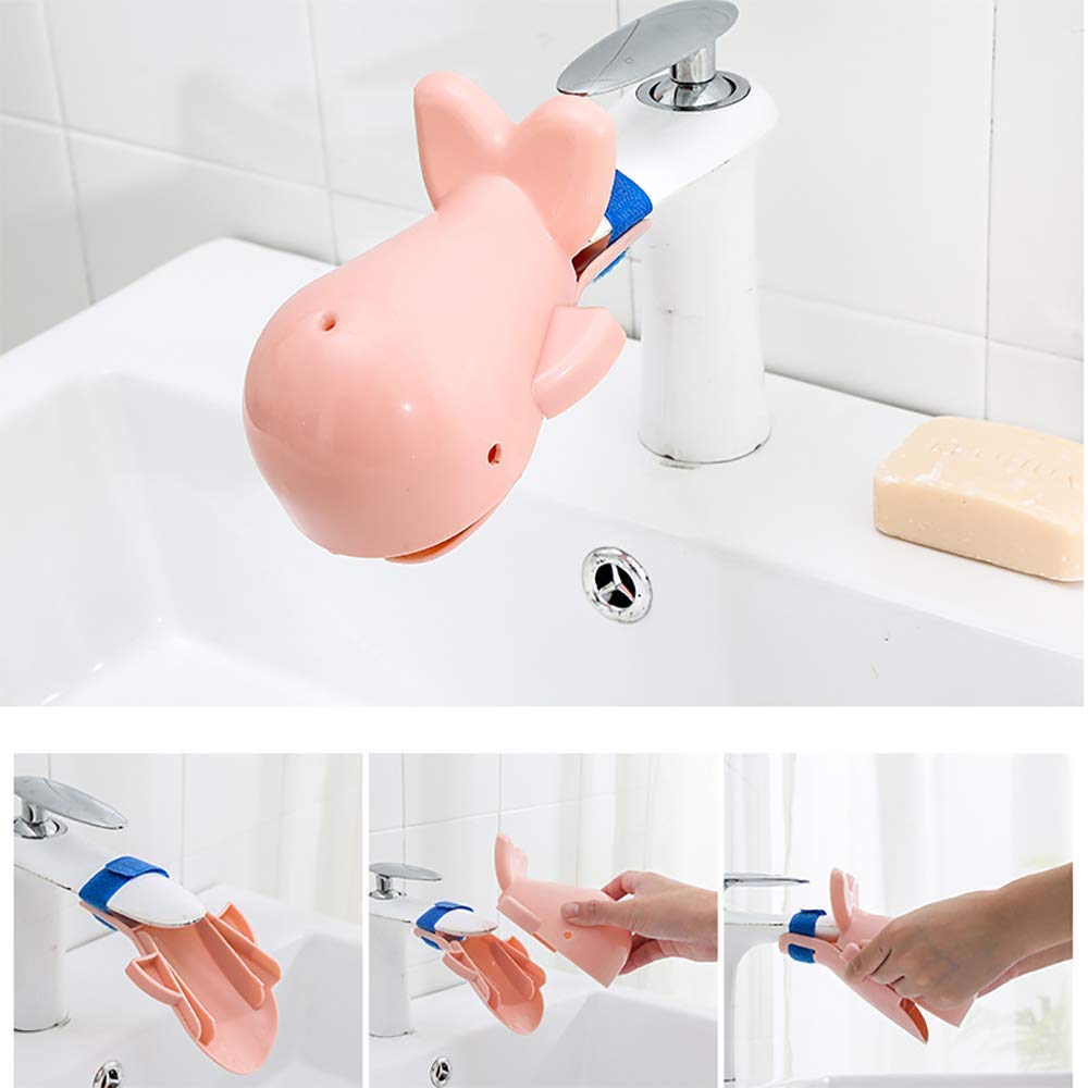 Toddler Shark TraderPlus 2 Pack Tub & Bath Faucet Extender Fits Most Faucets for Baby Children