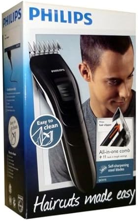 philips hair clipper with adjustable comb