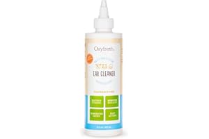 Oxyfresh Advanced Pet Ear Cleaner - Best Dog Ear Cleaner Solution - Helps with Yeast, Wax, Dirt & Itchy Ear Canal - Cleaning, Soothing, & Sting-Free Dog Ear Wash & Cat Ear Rinse 8oz