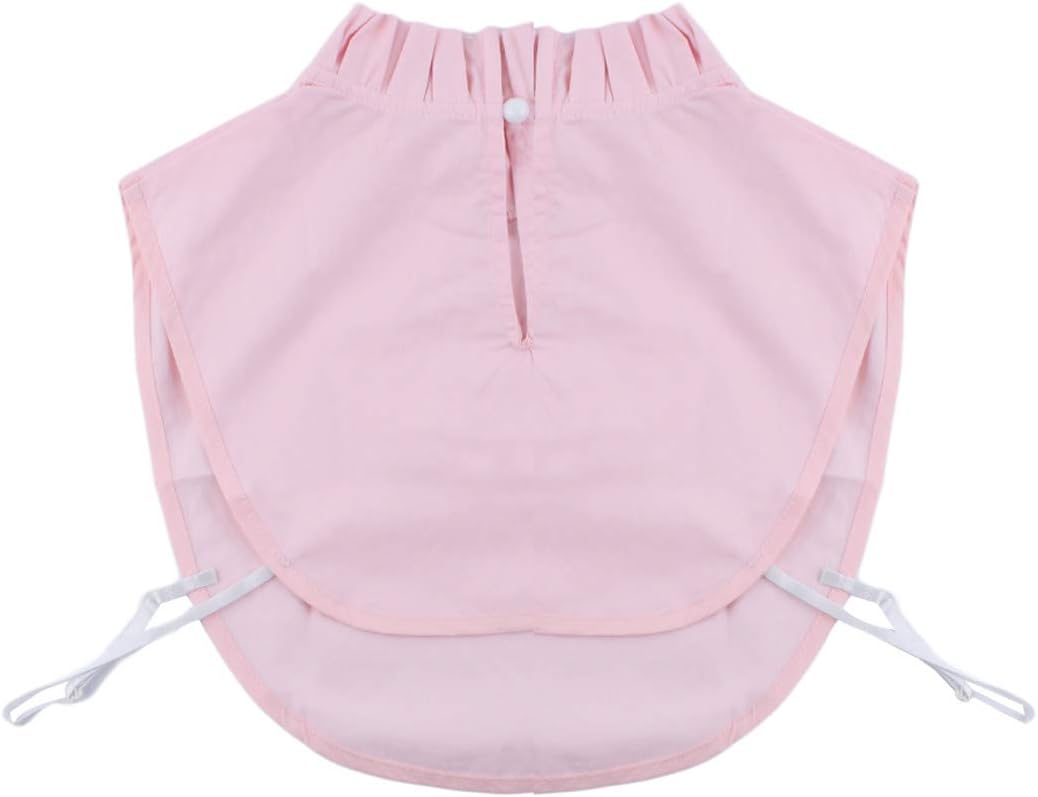 WEIHEE Fake Collar Half Shirt Collars Simple Ruffles Stand Collars Detachable Blouse False Choker For Women & Girls