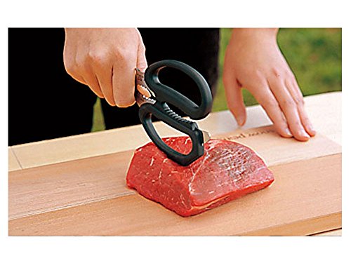Snow Peak Kitchen Scissors Set, Black - Thumbnail 6